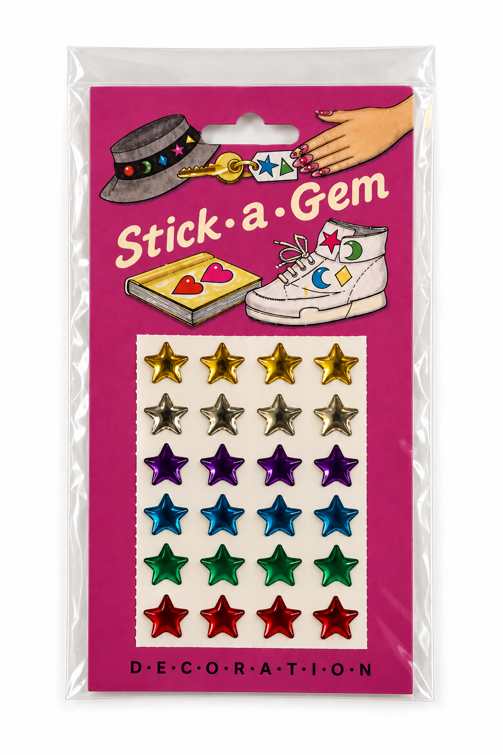 Nostalgic Stickers - Star Gems