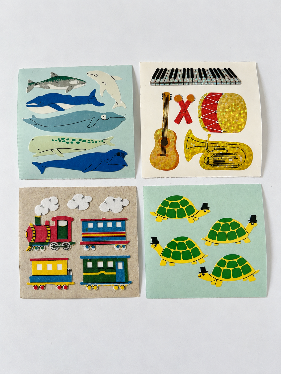 Nostalgic Stickers - Whales Mix